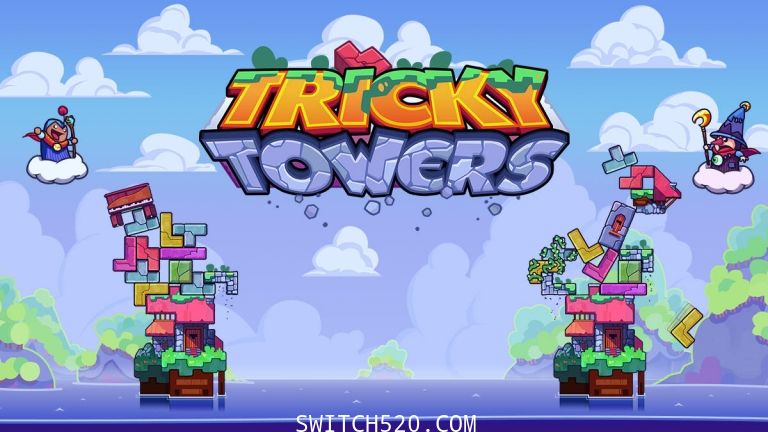稀有全套资源/难死塔:Tricky Towers/官方中文/本体+最新1.0.2+6DLC/整合即撸版[XCI]-Switch520